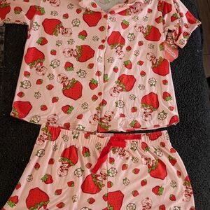 Strawberry Shortcake Short Pajamas Set